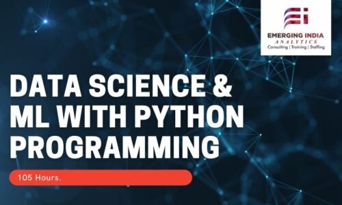 105 Hours of data science ml with python programming
