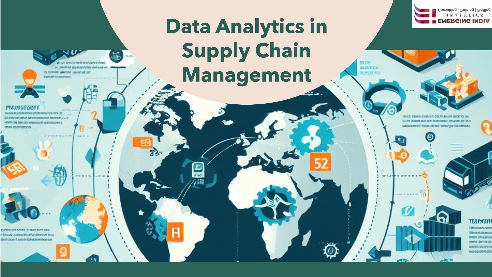 An illustrative image of Data Analytics in Supply Chain Management