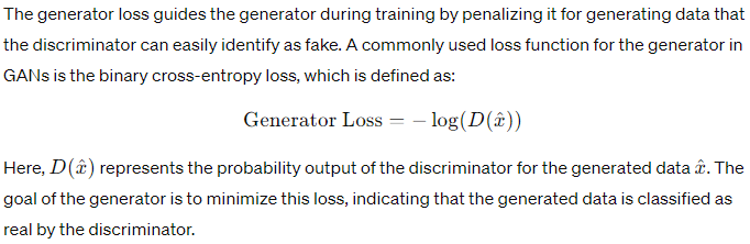 Generator Loss